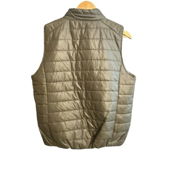 🔴5 for $40 SALE Daisy, Sleeveless, Army Green, Lightweight, Puffer Vest sz L - Picture 5 of 9